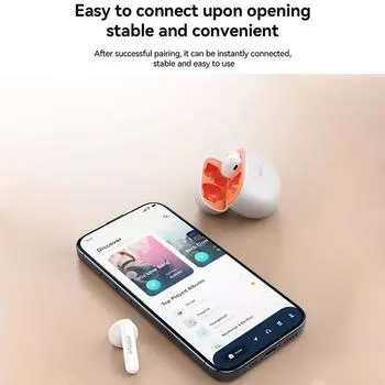mblue AR10 True Wireless Наушники BT 5.4 Шумоподавление Внутриканальная Гарнитура Долговечные Спорт чёрный
