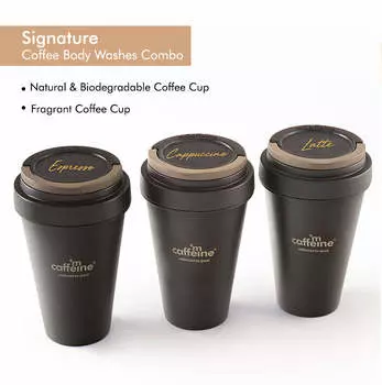 mCaffeine Signature Coffee Средства для мытья тела - Ассорти (Набор из 3 шт.)