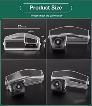 MCCD AHD 1080P 170 градусов Fisheye автомобильная камера заднего вида для Mazda 3 BK 2003-2009 BL 2009-2013 Mazda2 DE 2007-2015