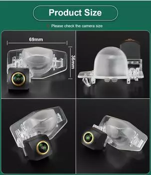 MCCD AHD 1080P 170 градусов Fisheye автомобильный номерной знак заднего вида камера заднего вида для Honda CRV Odyssey Jade Jazz HRV Fit Hatchback