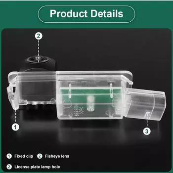 MCCD/AHD Fish-eye 1080P Автомобильная камера заднего вида для Volkswagen VW Golf 6/7 Passat CC B7/B8 Beetle Lamando T-Roc