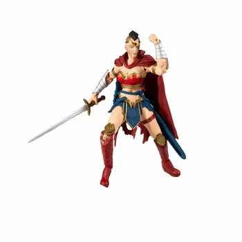 McFarlane DC 7 Фигурки Волна 3 Последний рыцарь на Земле Чудо-женщина - Build-A - -