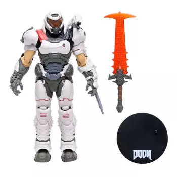 McFarlane Doom Eternal Фигурка Doom Slayer (Белая броня) 18 см