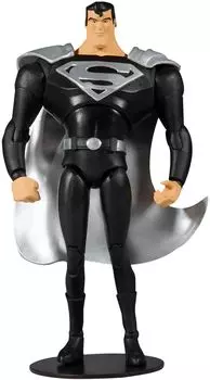 McFARLANE TOYS 2021 DC MULTIVERSE 7-дюймовая фигурка СУПЕРМЕН ЧЕРНЫЙ КОСТЮМ ВАРИАНТ АНИМИРОВАННЫЙ DC (СЕРИЯ СУПЕРМЕН) [Элемент] чёрный