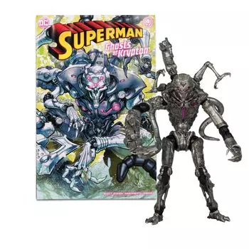 McFarlane Toys DC Direct Page Punchers Фигурка Brainiac с комиксами о Супермене - 7 дюймов