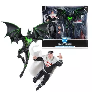 McFarlane Toys DC Мультивселенная Бэтмен За гранью справедливости Лорд Супермен Фигурка 15739 против. 7-дюймовый, 2 шт. в упаковке,