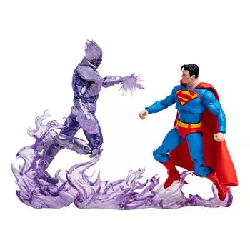 McFarlane Toys DC Multiverse Atomic Skull vs Superman 2 Gold Amazon - Упаковка, Этикетка, Эксклюзив.