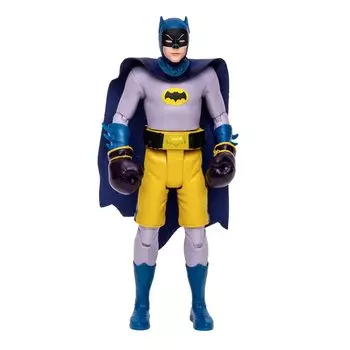 McFarlane Toys DC Multiverse DC Retro Batman Boxing Фигурка с надписью Action Bubble Коллекционная фигурка DC Retro 1960s TV Возраст 5 - 12+