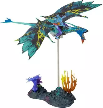 McFarlane Toys Disney Avatar World of Pandora Banshee Neytiri Avatar Movie Фигурки Набор Disney Toys Коллекционные фигурки Возраст и – 8+