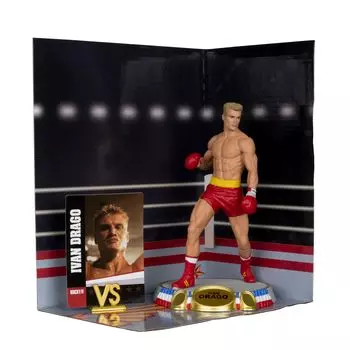 McFarlane Toys Иван Драго Поза Фигурка - (Рокки IV) 6-дюймовый