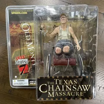 McFarlane Toys Movie Maniacs MONTY 7/Техасская бензопила/СТАРЫЙ