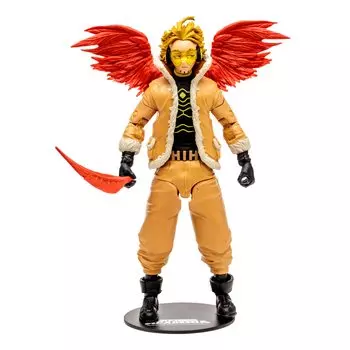 McFarlane Toys My Hero Academia 7-дюймовое крыло Ястреба - - (Небольшая вариация) (Нью-Йоркский центр культуры) (Золотая этикетка) красный