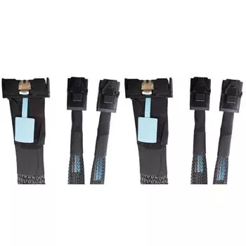 MCIO 8i 74P Slimline SAS-2-SFF-8643 Кабель 0,8 м Серверный адаптер PCIE5.0