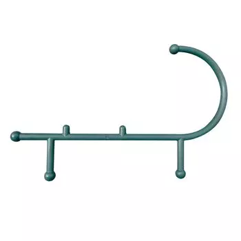 Mcm Company Ceracane Gym под наблюдением массажной палки Trigger Point для спины 39 x 60 см A201 и [личный вопрос] плеч, талии, (зеленый) зелёный