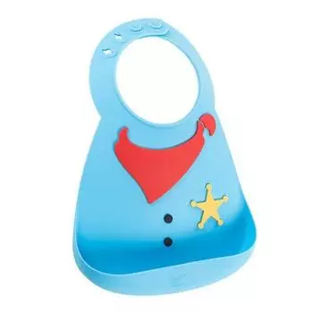 McMyday Силиконовый нагрудник Шериф