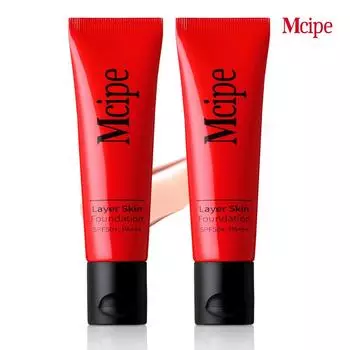MCP 1+1 non-sticky cover skin foundation, 1 piece, No. 1 Pink + No. 1 Pink