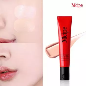 MCP mask exclusive cover skin foundation, 1 piece, No. 2 Milky Layer