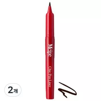 MCP Tattoo Chic Pen Eyeliner 1g, 02 Brown, 2 pcs.