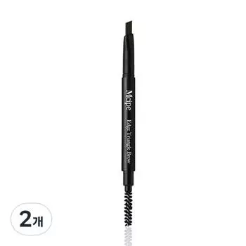 Треугольный карандаш для бровей MCP Tattoo Edge 0,25 г, нет. 1 темно-коричневый, 2 шт.