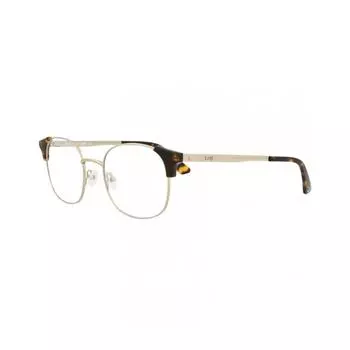 McQ by Alexander McQueen Унисекс MQ0159O Оптическая оправа 51 мм, золотистая