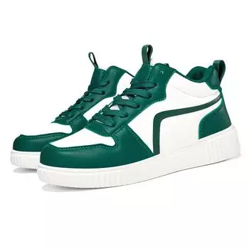 MCTIN Мужская обувь Весна Дышащая универсальная обувь Женские износостойкие кроссовки на плоской подошве 39 зелёный