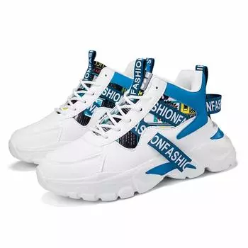 MCTIN Мягкая подошва Кроссовки для бега Мужские Женские Модные Спортивные Кроссовки Дышащие Кроссовки На Шнуровке 36 оранжевый/белый