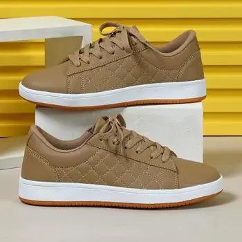 MCTIN Мужская модная спортивная обувь, легкие низкие туфли со шнуровкой, нескользящая подошва, удобные кроссовки на плоской подошве 36 чёрный