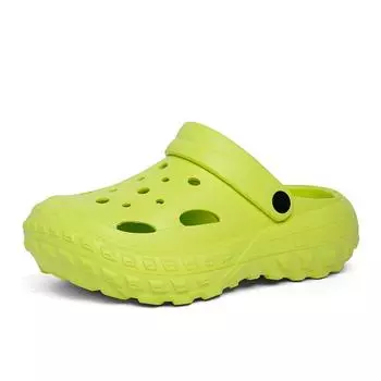 MCTIN Парные повседневные тапочки, женские летние нескользящие непромокаемые сандалии на толстой подошве, пляжные тапочки из ЭВА, мужская обувь