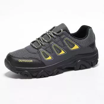 MCTIN походная обувь для женщин, нескользящая сетчатая парная обувь на платформе, мужские уличные дышащие туфли для скалолазания 39 красный