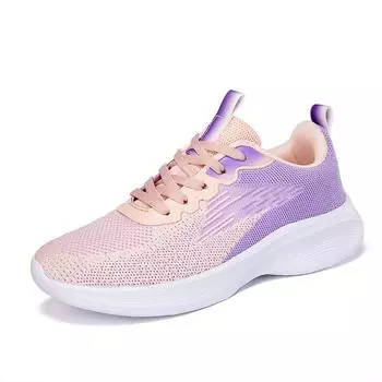 MCTIN Женские кроссовки с дышащей сеткой для ходьбы на плоской подошве Женская обувь