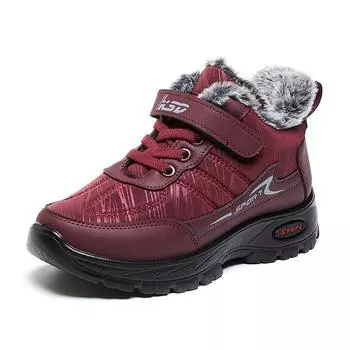 MCTIN зимняя парная спортивная обувь для женщин, сохраняющие тепло, плюшевые мужские кроссовки на платформе