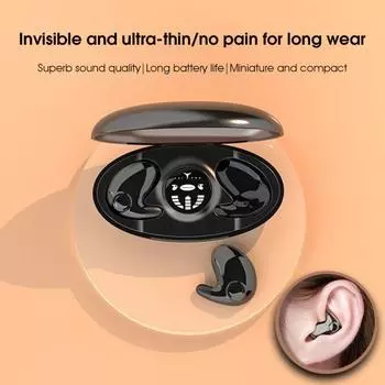 MD538 Creative Earbud без задержки IPX5 Водонепроницаемый сенсорный контроль по отпечатку пальца чёрный