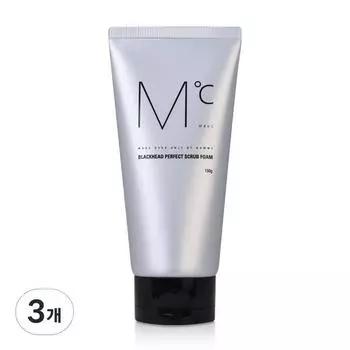 Mdoc Blackhead Perfect Scrub Foam, 150г, 3 штуки, лучшая мужская косметика Кореи