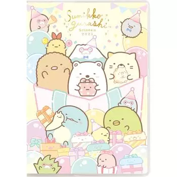 ME67314 Sumikkogurashi thread binding notebook wide