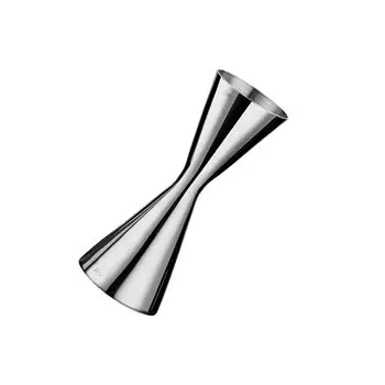 Measuring Cup Jigger Cup with Graduation Double Head Stainless Steel Heat Resistant Measuring Cup Ounce Cup Cocktail Whiskey Wine Chopped Cup серебряный