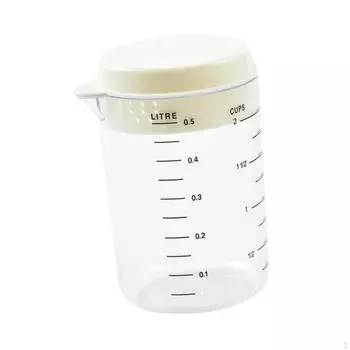Measuring Cup with Scale Kitchen Tools 500ml Multifunction Liquid Container Water Pitcher Jug for