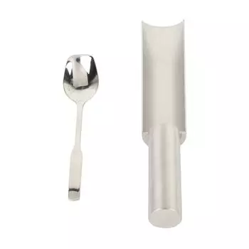 Meatball Maker with Cutting Spoon Stainless Steel Meat Baller Spoon for Kitchen Bar Restaurant 1 L(for 6.5-9kg)
