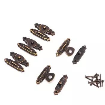 Мебельная фурнитура Офис для ювелирных изделий Петли для деревянных ящиков Фурнитура Засовы Замки Замки Пряжка Петля 1