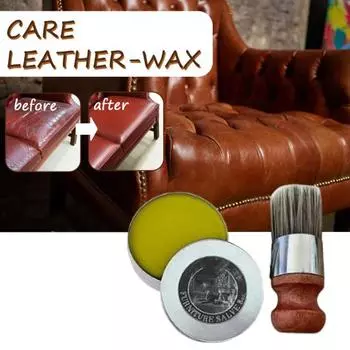 Мебельная мазь, бальзам для ремонта царапин на коже, экологически чистый, полностью натуральный, легко наносится, высокоэффективное средство для чистки кожи, комплект для ремонта царапин на диване A