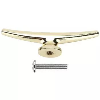 Мебельная ручка из цинкового сплава, ручка для ящика шкафа, золотая ручка с одним отверстием