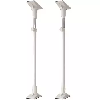 Мебельные натяжные стержни YAMAZEN (Длина 61-100см), Набор из 2 штук, белый KTB-L(WH)