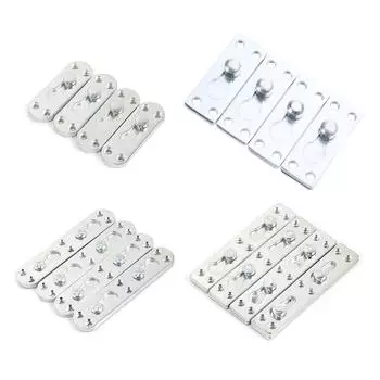 Мебельные петли для кроватей Соединители невидимые пряжки для подвешивания Крючки для кроватей Двухъярусные кровати и изголовья Фурнитура Аксессуары A