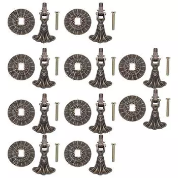 Мебельные ручки Винтажные круглые уникальные ручки для ящиков Шкатулки для украшений Дверцы шкафов