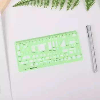 Мебель Строительство Черный Масштаб Чертеж Канцелярские Принадлежности Шаблон Линейка