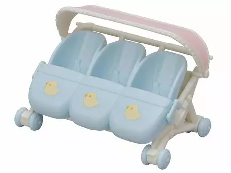 Мебель Sylvanian Families Сертификация ST Mark для детей от 3 лет и старше Игрушечный кукольный домик Sylvanian Families EPOCH [коляска Mitsugo-chan] Car-217