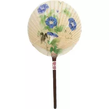 Мебель Village Kaminoshigoto Ieda Shiko Водяной веер Komaru Сделано в Японии Красивый стильный веер ручной работы ручной работы Morning Mino Сувенирный подарок