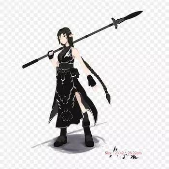 Меч Кирито Асуна, железные нашивки для одежды, наклейки с аппликацией на одежду, термочувствительная нашивка на заказ