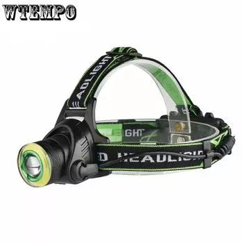 Mechanical Dimming Head Lamp T6 Strong Light Charging Lighting Headlamp USB Charging Head Lamp Outdoor Fishing Lamp