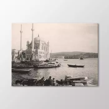 Мечеть Ортакёй, 1890 г. Живопись