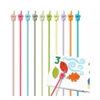 (Мечта Тех) Мини-указатель для пальцев в форме руки, набор из 10 предметов, настольная игра для представителей Кореи